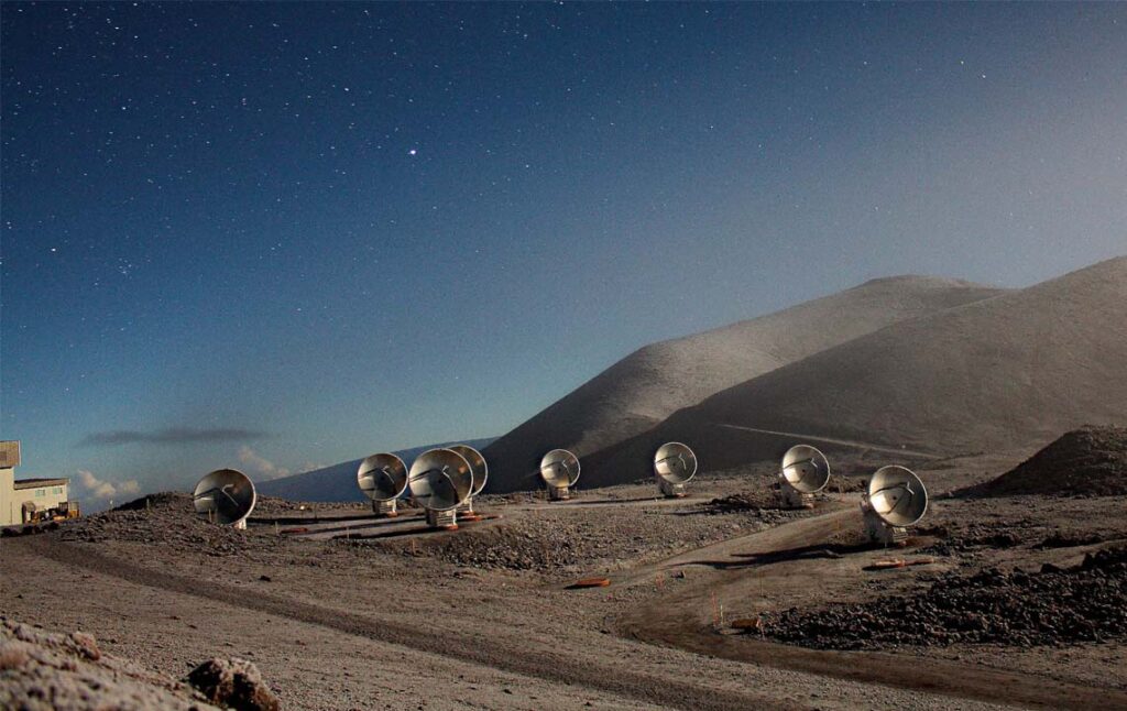 Submillimeter Array (SMA) one of the event horizon's observatories