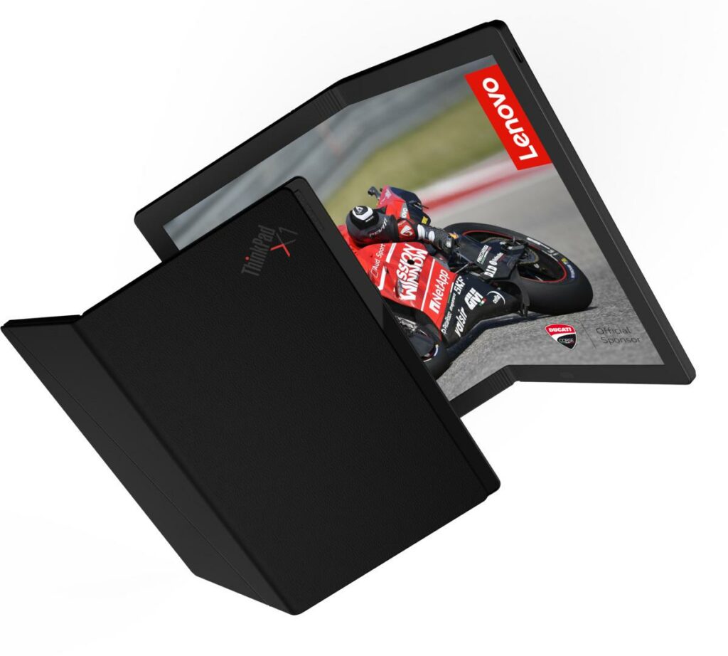 world's first foldable pc from lenovo
