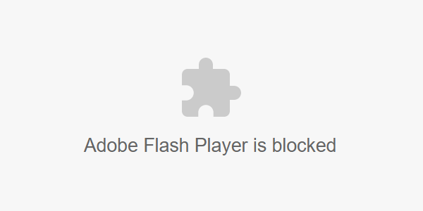 flash block in google chrome
