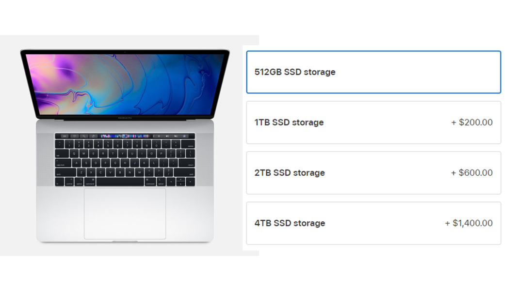 Apple Cuts Prices Of Mac SSD Upgrades Across Lineup