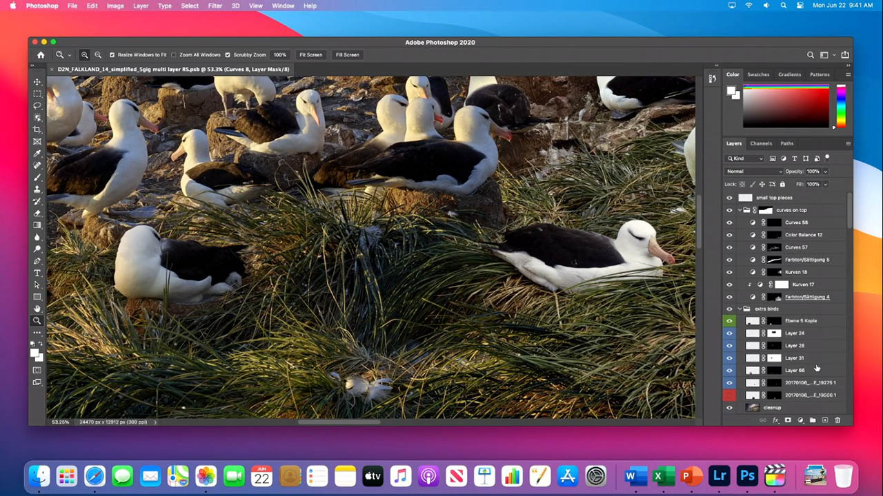 photoshop running in mac cpu